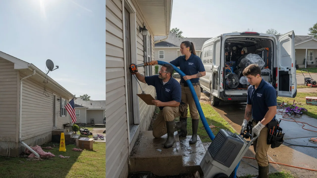 Ceiling Water Damage Restoration in Arcola, IN near me